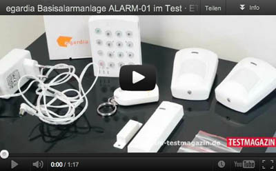 Testsieger im Vergleichstest Funkalarmanlagen des ETM Testmagazins