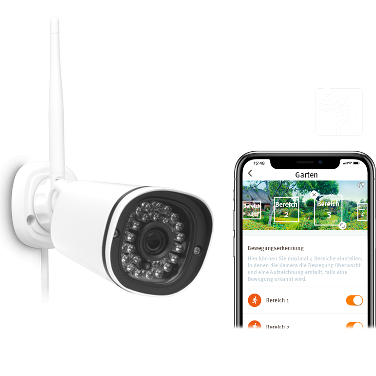 Überwachungskamera für den Außenbereich Überwachungskameras online kaufen